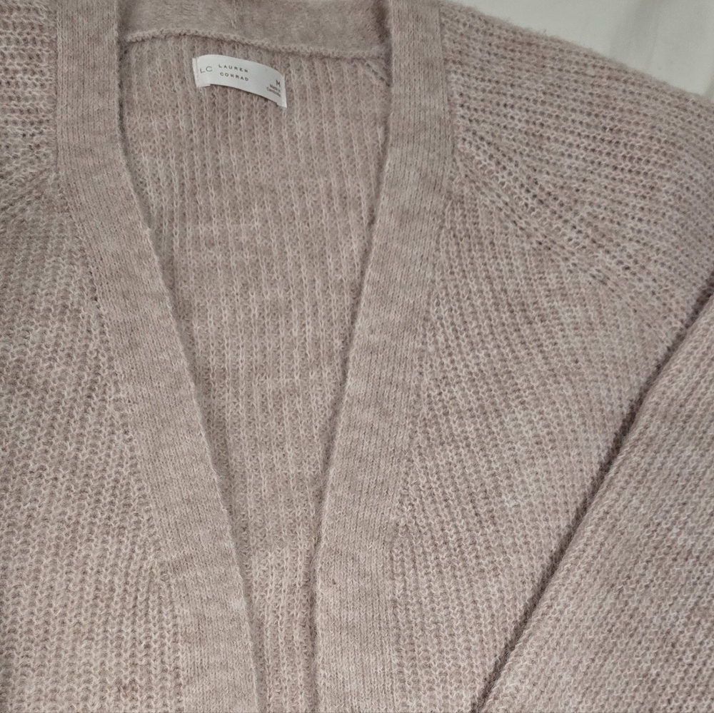 Women's Light Pink Sweater, Lauren Conrad Size M - Picture 5 of 8